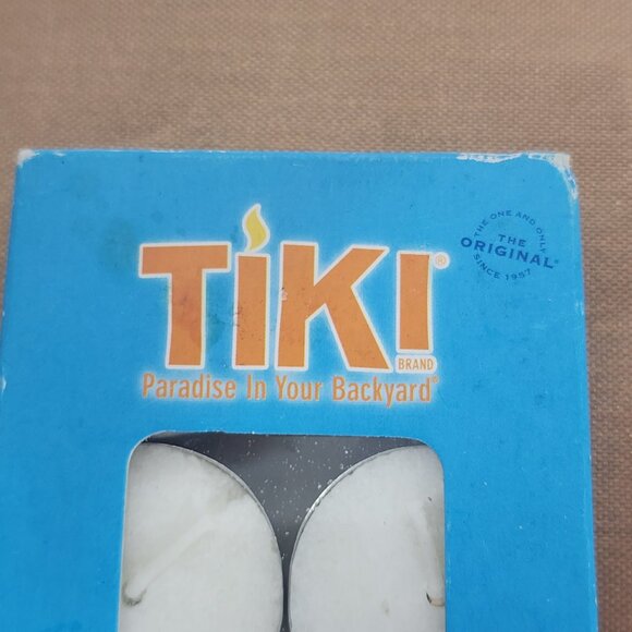 The Original Tiki Brand 12pk Tealight Citronella Candles .45oz ea. Outdoor Only - Picture 3 of 16